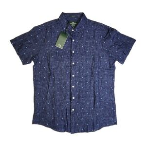 Rodd & Gunn Chamberlins Island 100% Italian Linen Shirt – Men's XL NWT